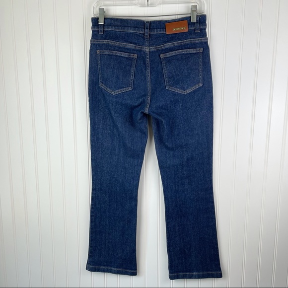 Escada J507 Cropped Flare Jeans EU 36 / US 6 - Picture 8 of 16